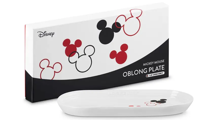 Le Creuset Mickey Mouse Oblong Plate 1