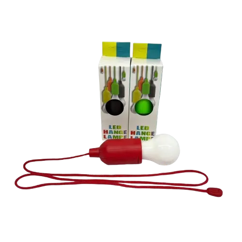 Led Hanging Bulb-Battery Powered/Long String 1