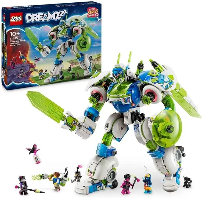 Lego Dreamzzz Mateo And Z-Blob The Knight Battle Mech Toy 71485 Fantasy Gift With 4 Minifigures (1333 Pieces) 1