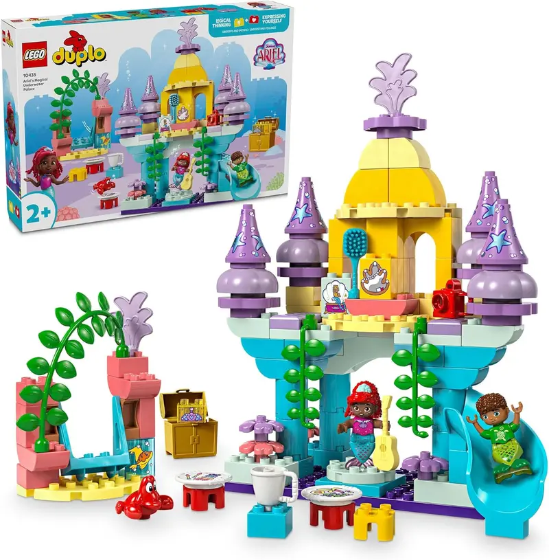 Lego Duplo Disney Ariel’S Magical Underwater Palace 10435 1
