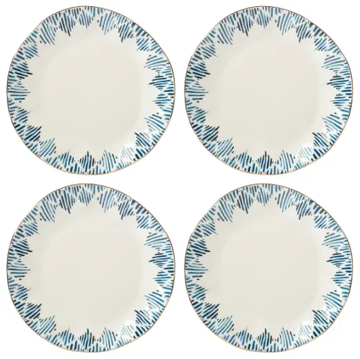 Lenox Blue Bay 4-Piece Set Dinner Plates, 11Inch 1