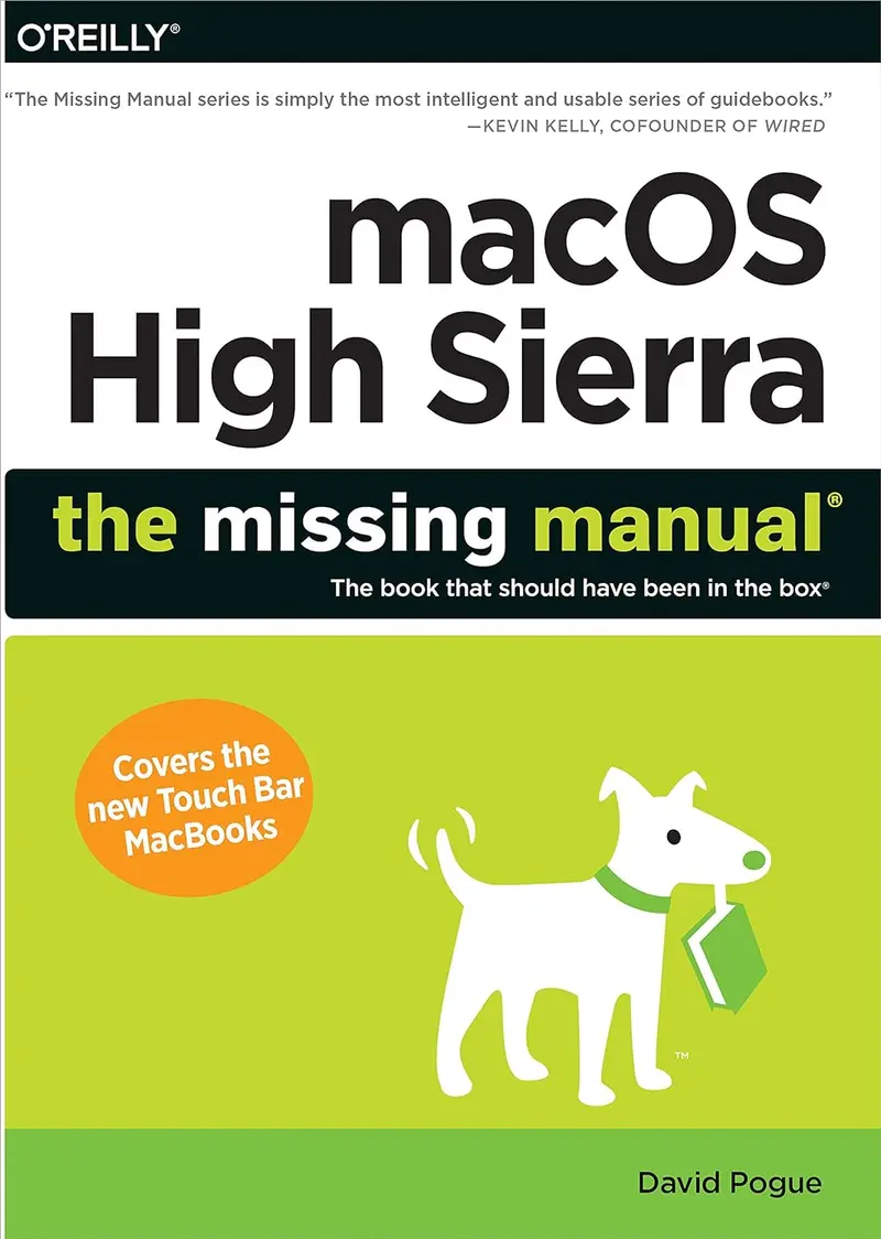 Macos High Sierra The Missing Manual Paperback Illustrated 1