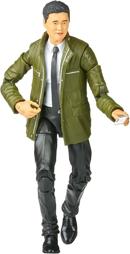 Marvel Legends Series Mcu Disney Plus Wandavision Agent Jimmy Woo Action Figure 6-Inch Collectible Toy, 1 Accessory And 2 Build-A-Figure Parts 1