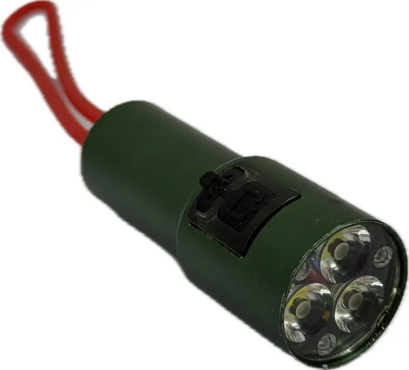 Mini Usb-C Torchlight With Silicone Strap 1