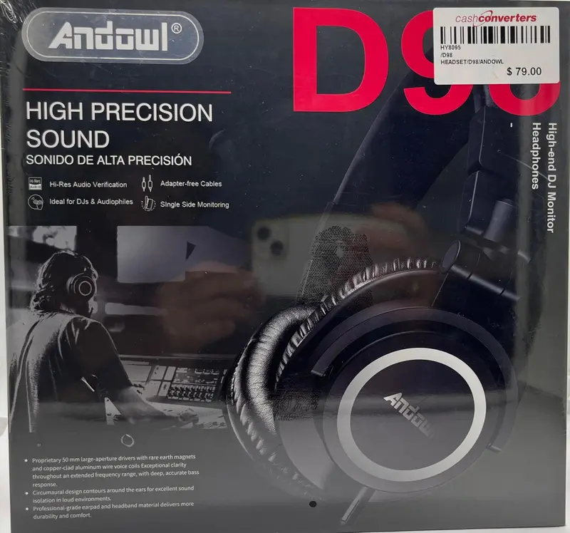Monitor Headphones-Andowl/D98/Dj 1