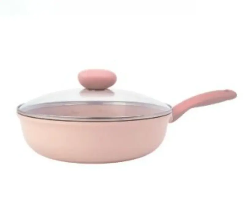 Neoflam Sherbet 26Cm Wokpan W/Glass Lid 1