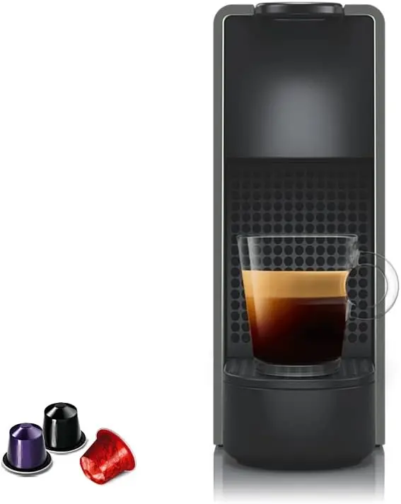 Nespresso Essenza Mini Coffee Machine Intense Grey C30 Sg Gr Ne2 1