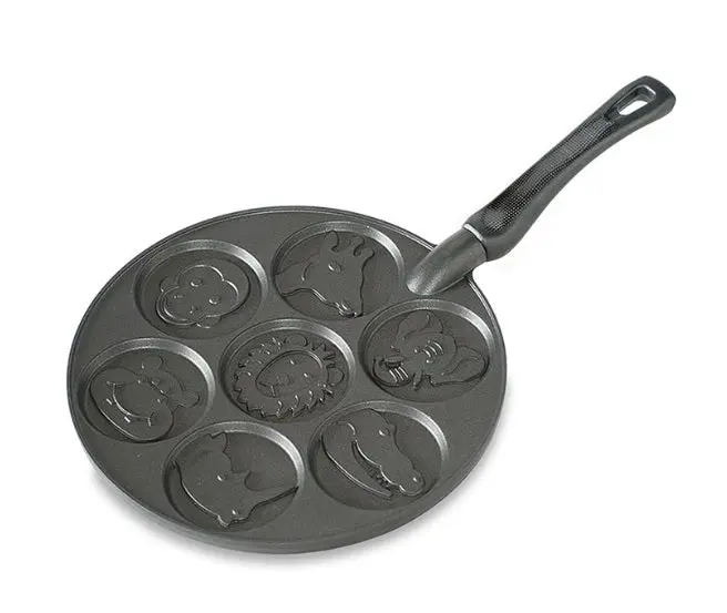 Nordic Ware 257Nw-01980 Cast Aluminum Zoo Friends Pancake Pan 1