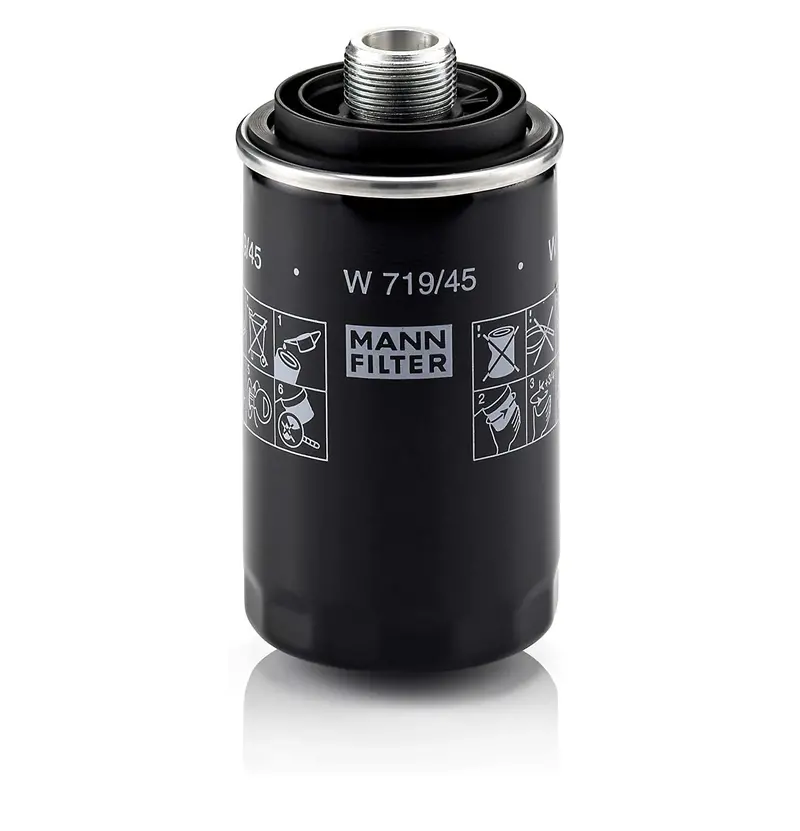 Oil Filter Fits Audi A3 A4 Tt Q3 Q5 2008-2016 Mann W719/45 1