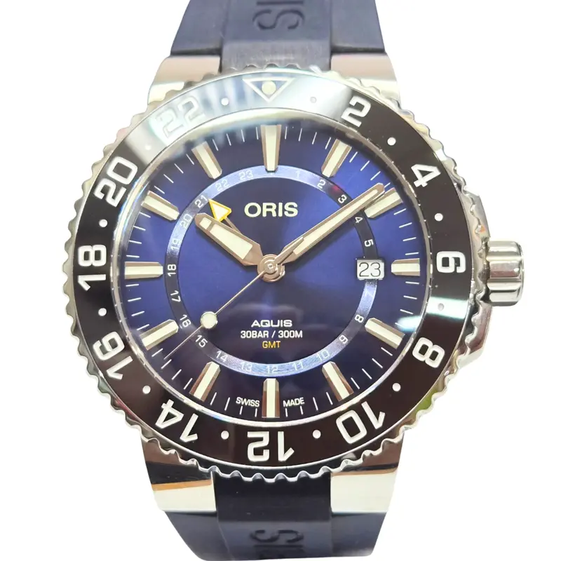 Oris Aquis Gmt Date 7754 Automatic Watch 43.5Mm 1