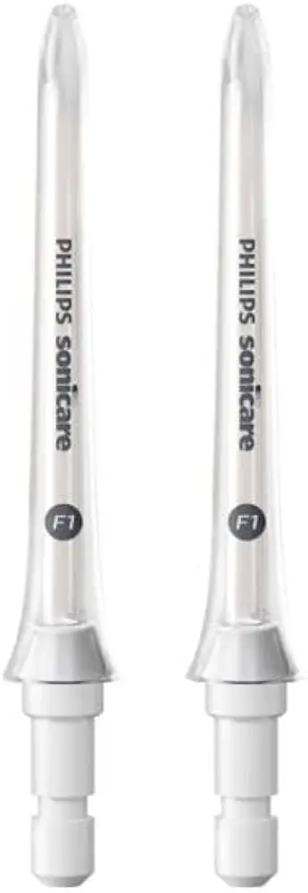 Philips Hx3042/00 Sonicare F1 Powerfloss Standard Oral Irrigator Nozzle (Pack Of 2) 1