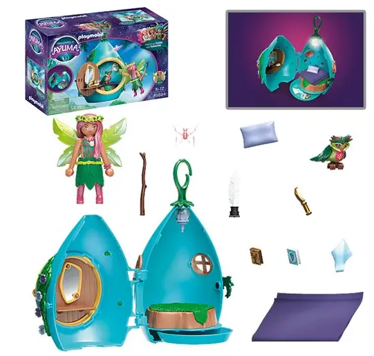 Playmobil 70804 Adventures Of Ayuma Fairy Hut Playset 1