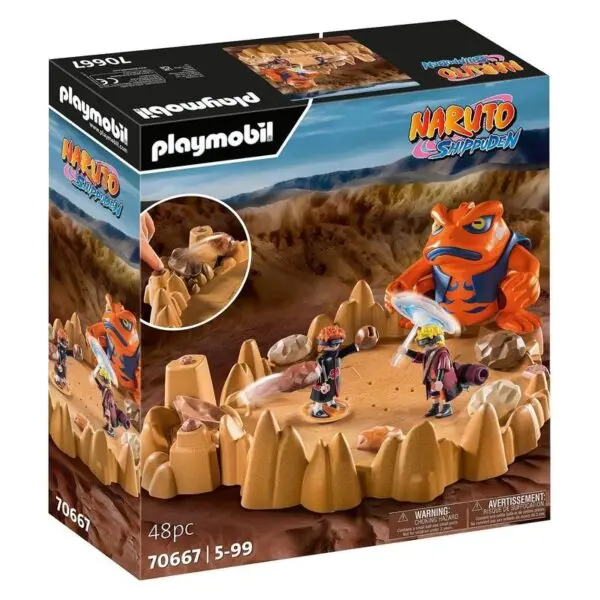 Playmobil Naruto Shippuden Naruto Vs. Pain Set #70667 1