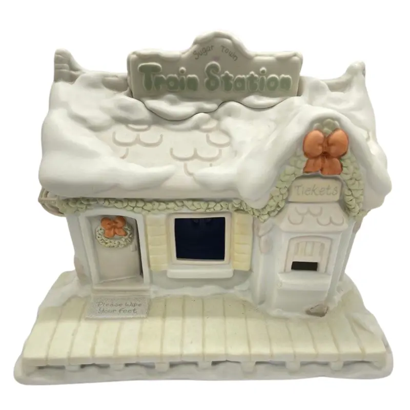 Precious Moments Train Station 150150 Night Light 1