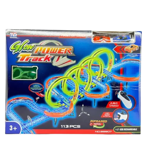 Race Track Toy- Glow Power Track 1