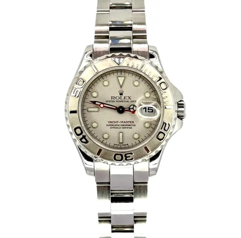 Rolex 169622 Yacht-Master Automatic Watch W/ Cert, 29Mm 1