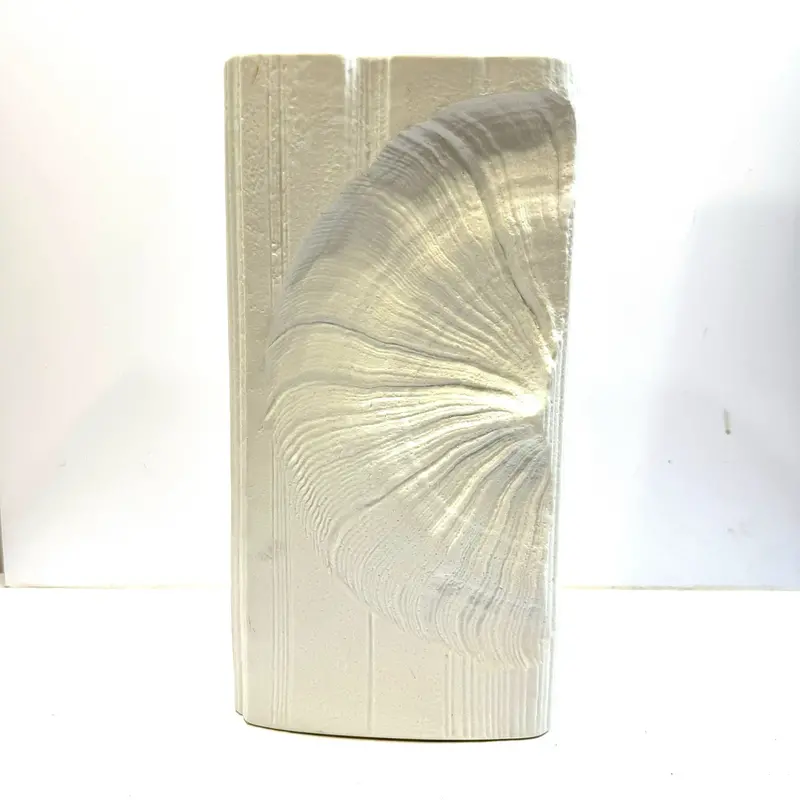 Rosenthal Ceramic Fossil Imprinted Vase 1
