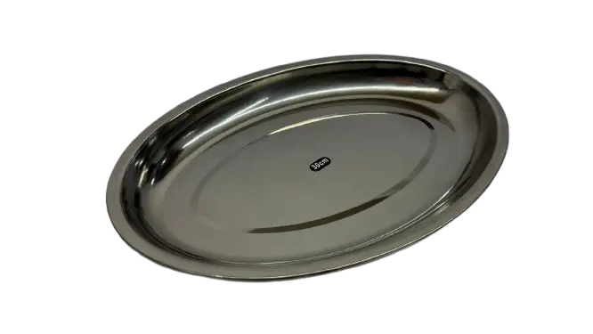 Serving Dish Oval 30Cm Stainless Steel 1