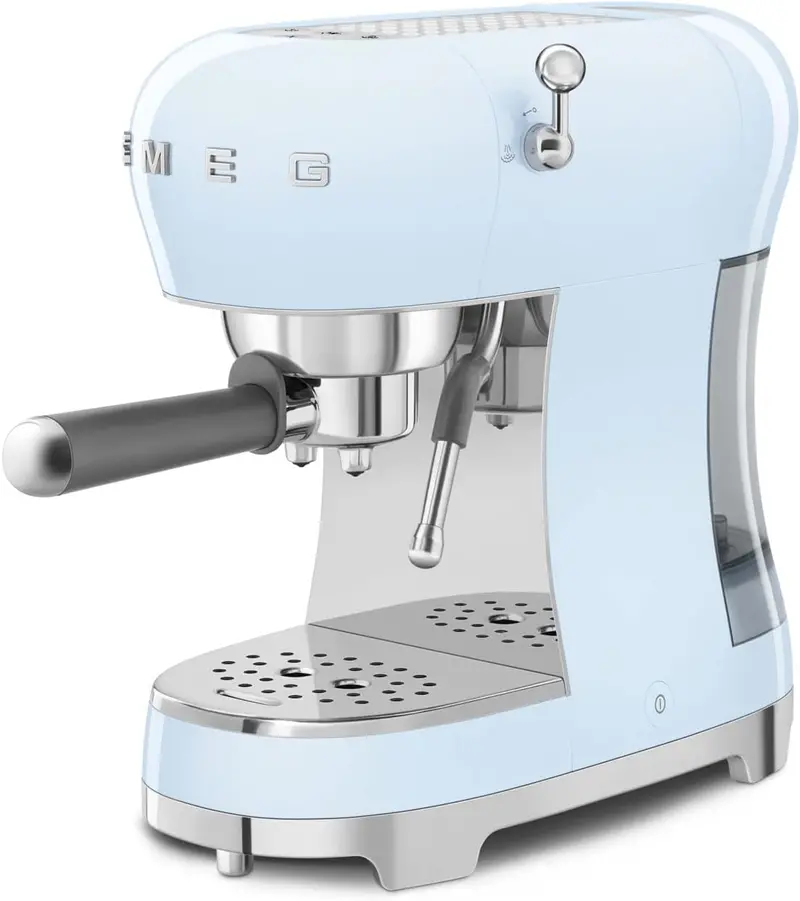 Smeg Ecf02bluk Espresso Coffee Machine With 15 Bar Pump 1