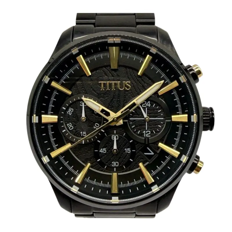Solvil Et Titus Saber W06-03287-005 44Mm Quartz Chronograph Watch 1