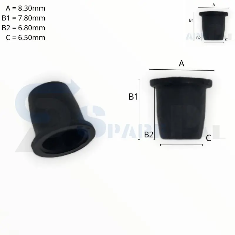 Sparepal Fastener Clip 蓋扣 Spl-10839 1