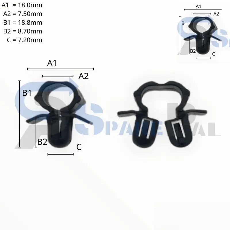 Sparepal  Fastener & Clip Spl-10074 1