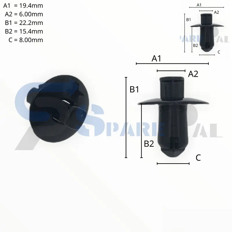 Sparepal  Fastener & Clip Spl-10087 1