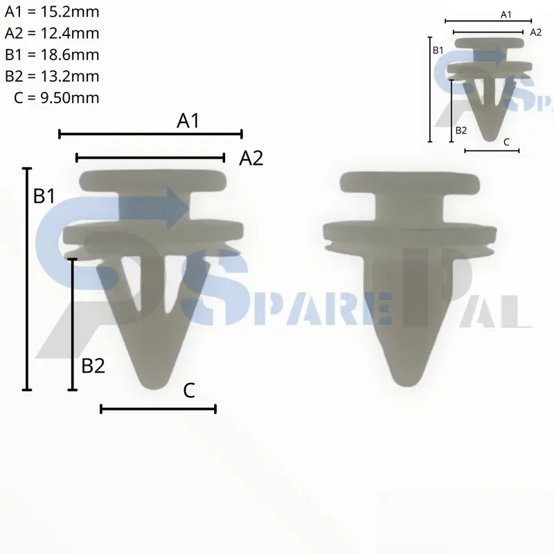 Sparepal  Fastener & Clip Spl-10176 1