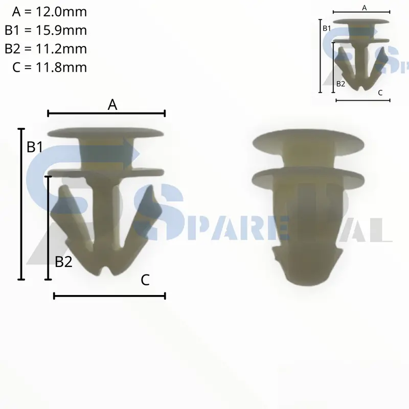 Sparepal  Fastener & Clip Spl-10198 1