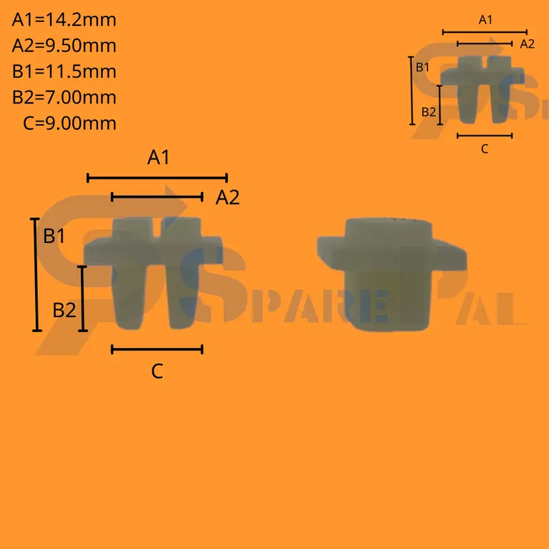 Sparepal  Fastener & Clip Spl-10271 1