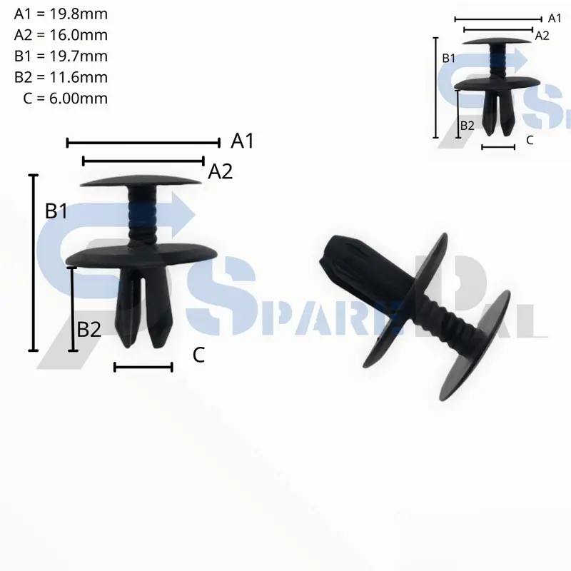 Sparepal  Fastener & Clip Spl-10293 1