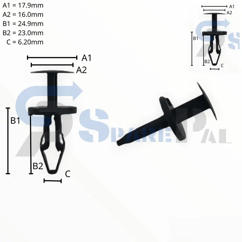Sparepal  Fastener & Clip Spl-10386 1