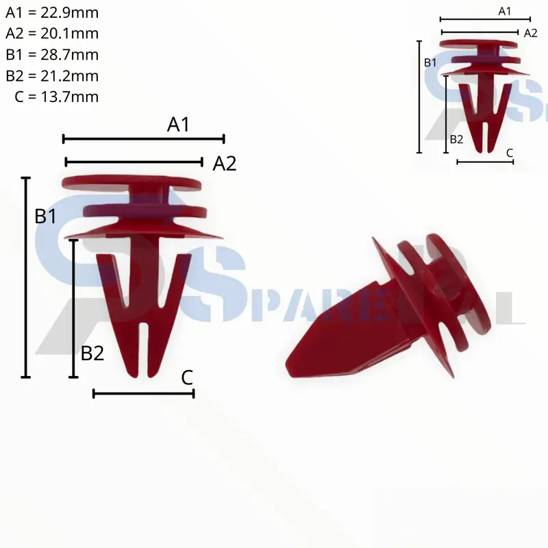 Sparepal  Fastener & Clip Spl-10434 1