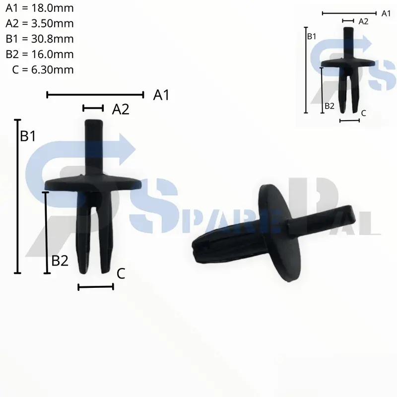 Sparepal  Fastener & Clip Spl-10613 1