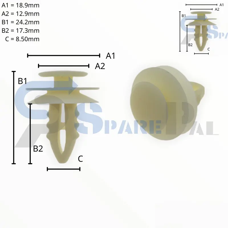 Sparepal  Fastener & Clip Spl-10621 1