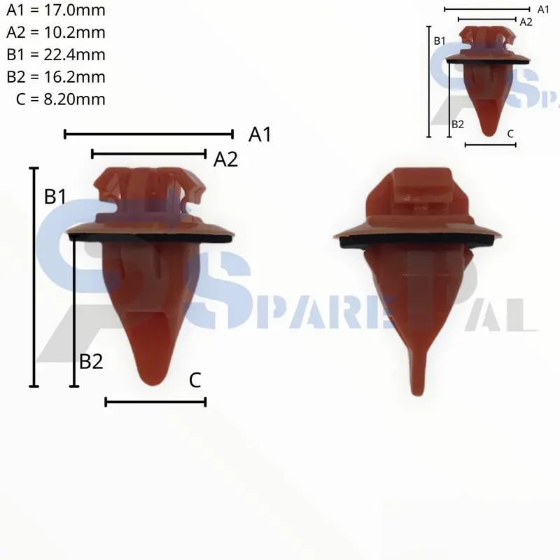 Sparepal  Fastener & Clip Spl-10649 1