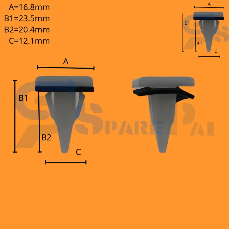 Sparepal  Fastener & Clip Spl-10657 1