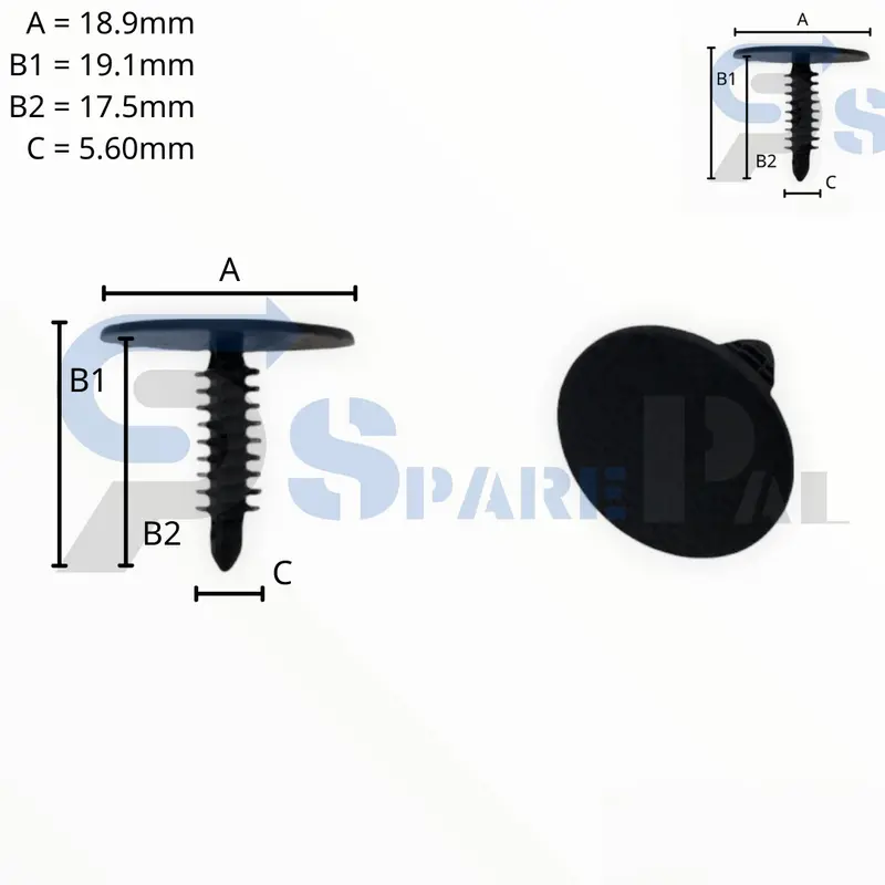 Sparepal  Fastener & Clip Spl-10717 1