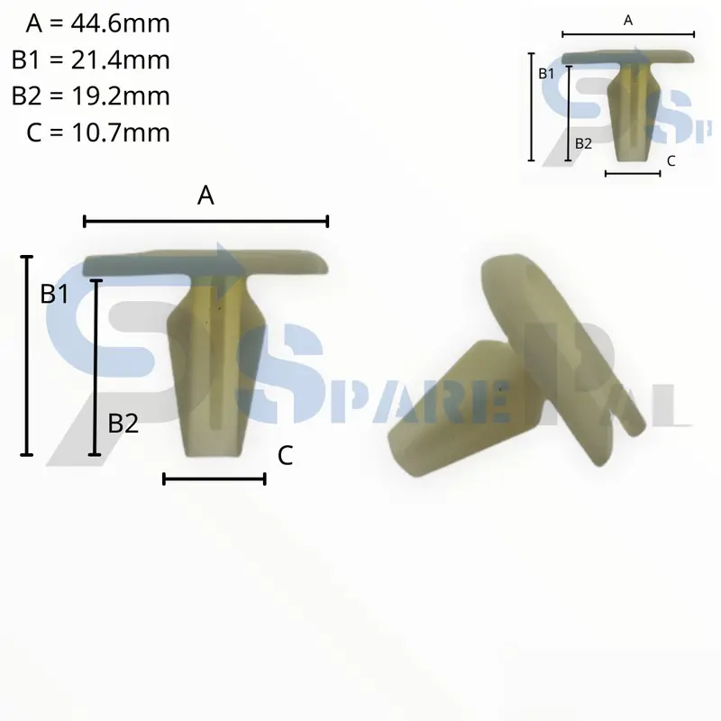 Sparepal  Fastener & Clip Spl-10727 1