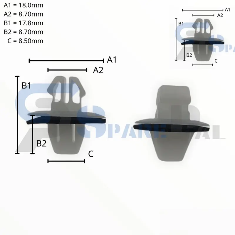 Sparepal  Fastener & Clip Spl-10779 1
