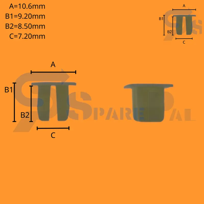 Sparepal  Fastener & Clip Spl-10827 1