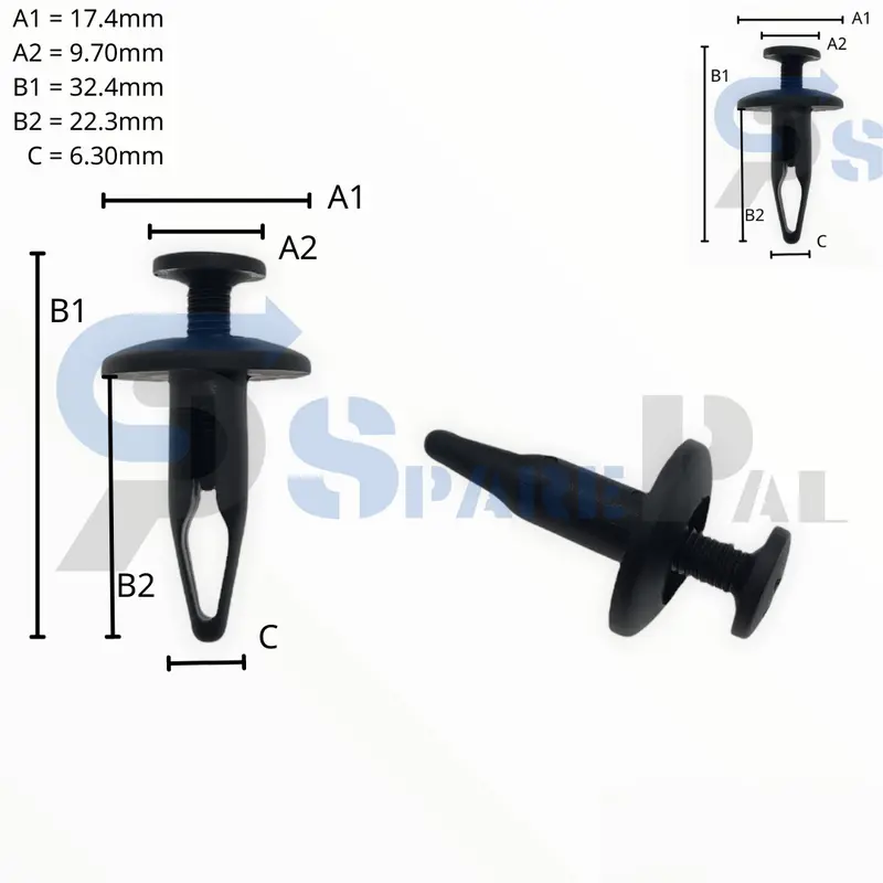 Sparepal  Fastener & Clip Spl-10837 1