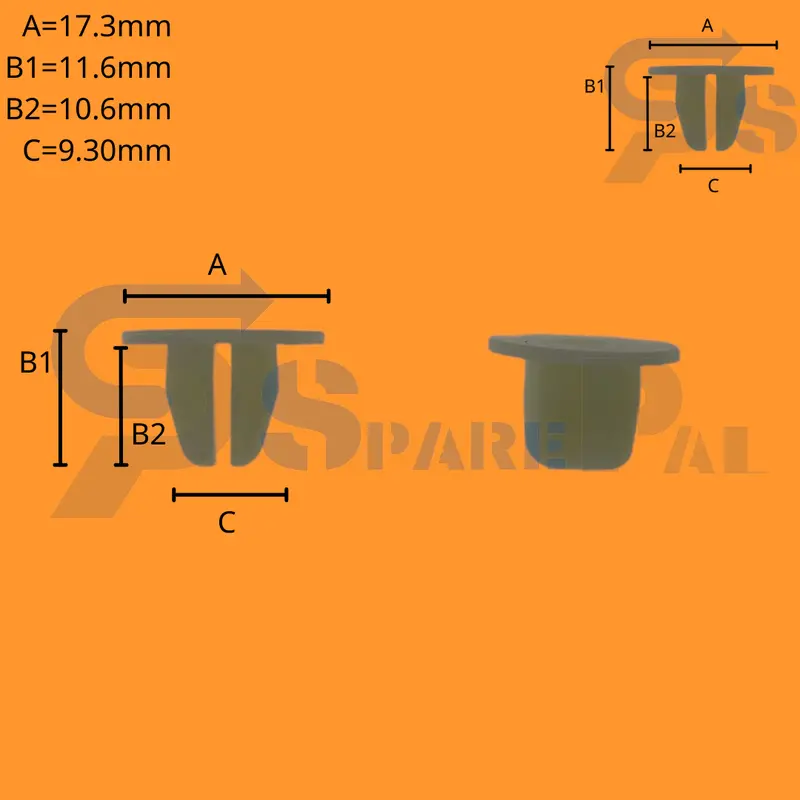 Sparepal  Fastener & Clip Spl-10854 1