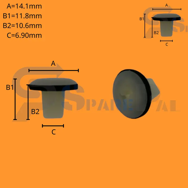 Sparepal  Fastener & Clip Spl-10856 1