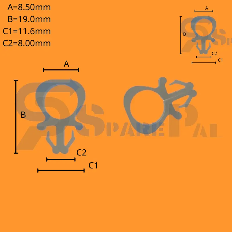 Sparepal  Fastener & Clip Spl-10884 1