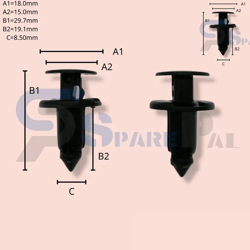 Sparepal  Fastener & Clip Spl-11139 1