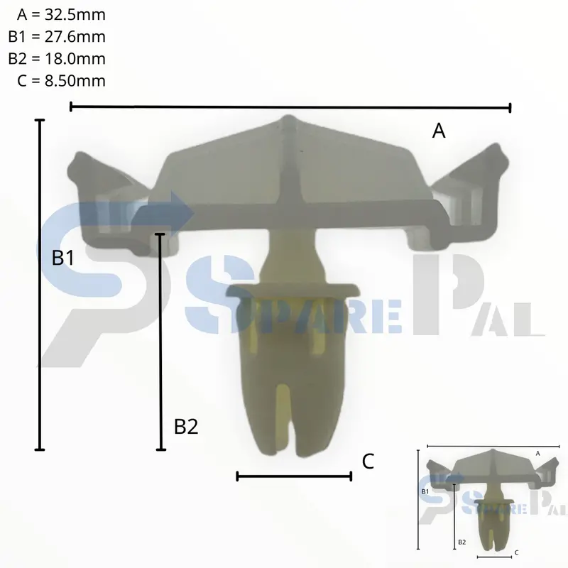 Sparepal  Fastener & Clip Spl-11179 1