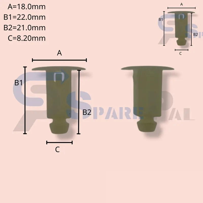 Sparepal  Fastener & Clip Spl-11239 1