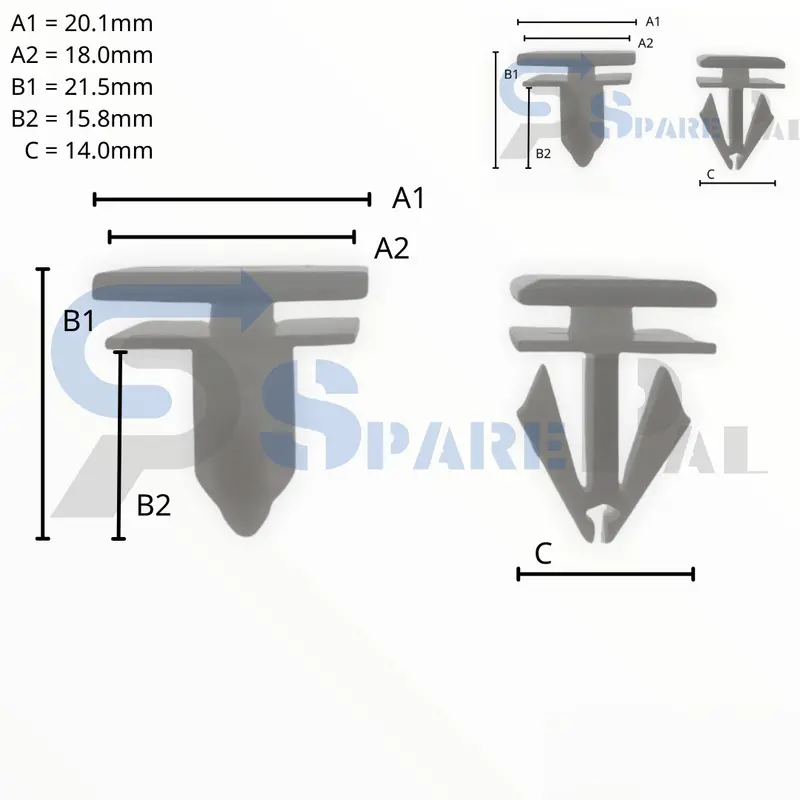 Sparepal  Fastener & Clip Spl-11577 1