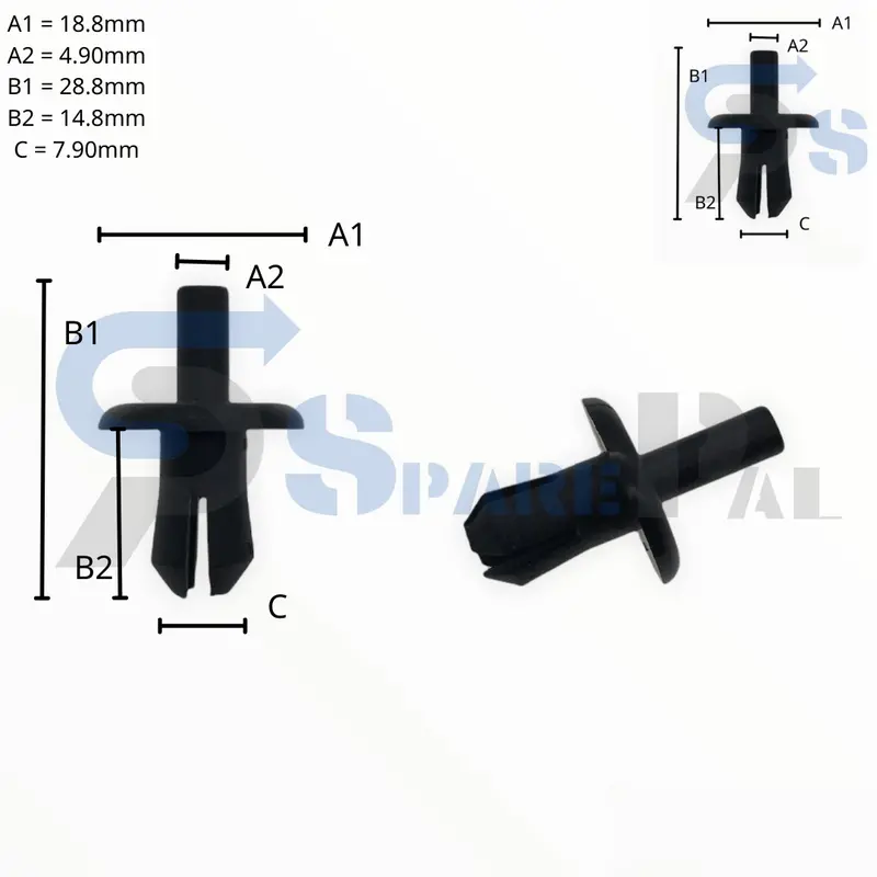 Sparepal  Fastener & Clip Spl-11599 1